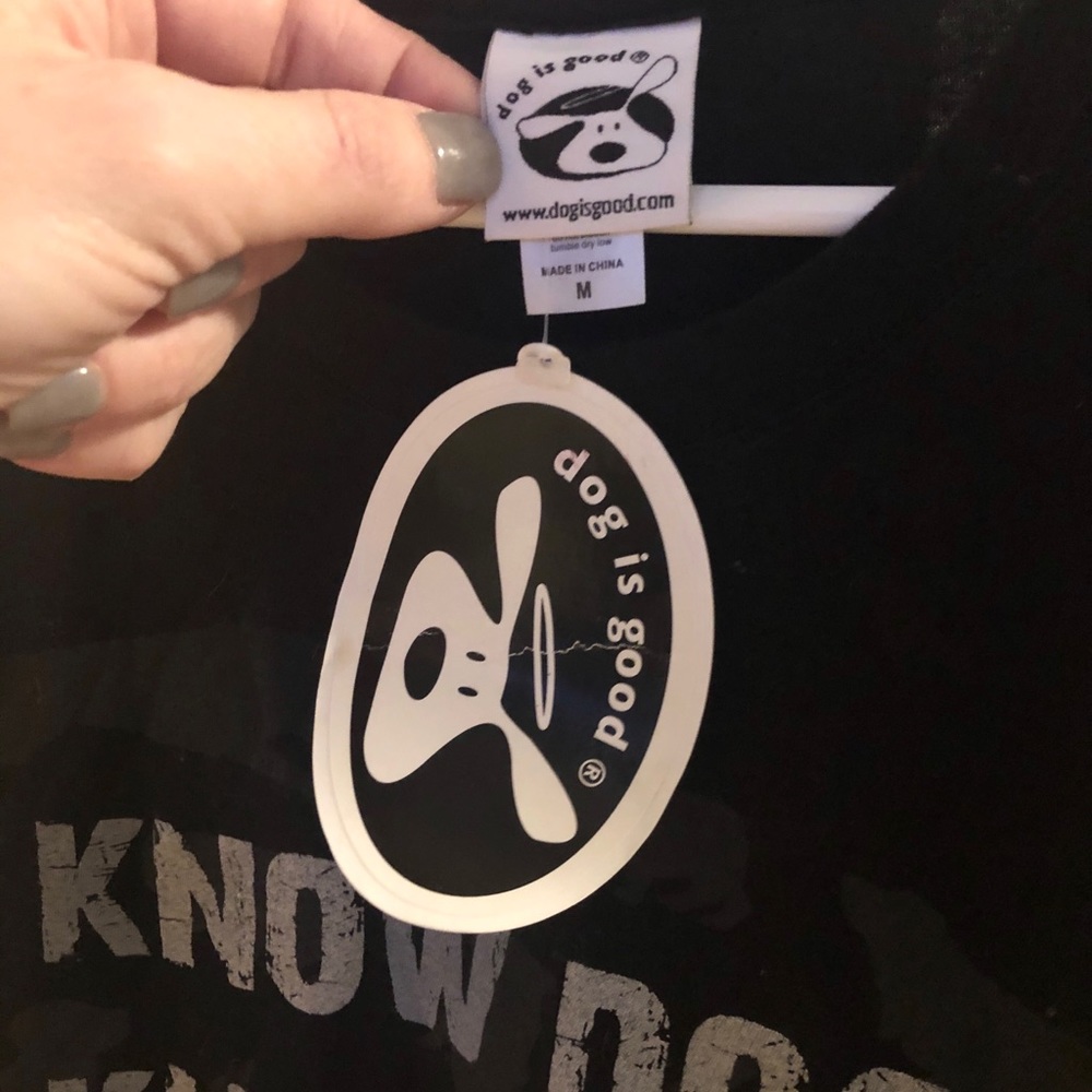 ‼️SOLD‼️ NWT If you ♥️ dogs! Long Sleeve T-shirt M - Picture 5 of 7
